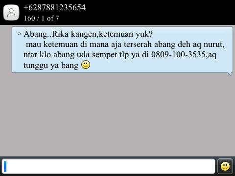 SMS sedot pulsa