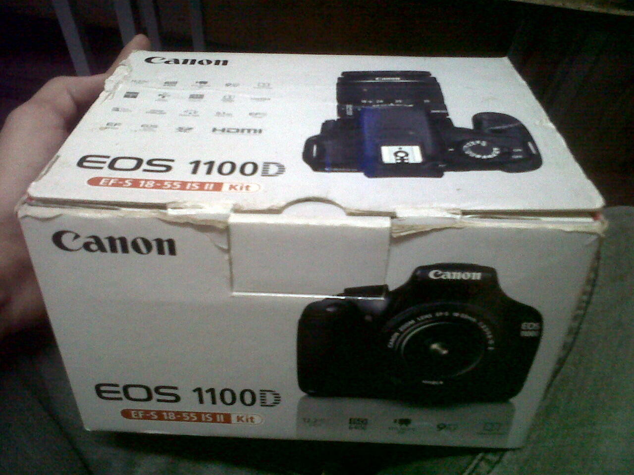 JUAL CANON 1100D BLACK