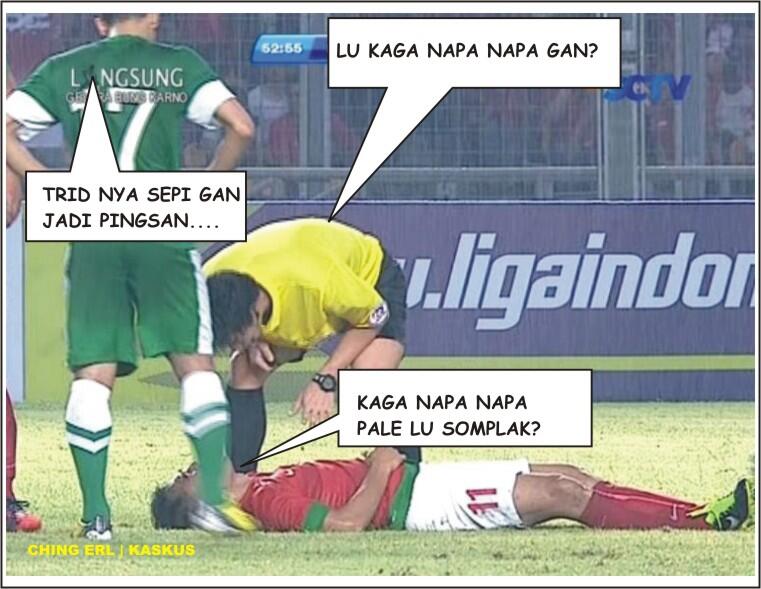 KOMIK TIMNAS INDONESIA VS ARAB Edisi Trid Sepi