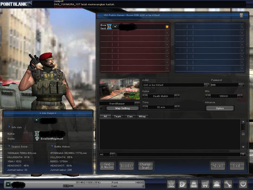 Char Point Blank / PB Mayor Grade 2 (Mantap gan!)