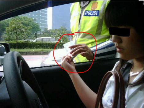 polisi juga langgar lalu lintas gan