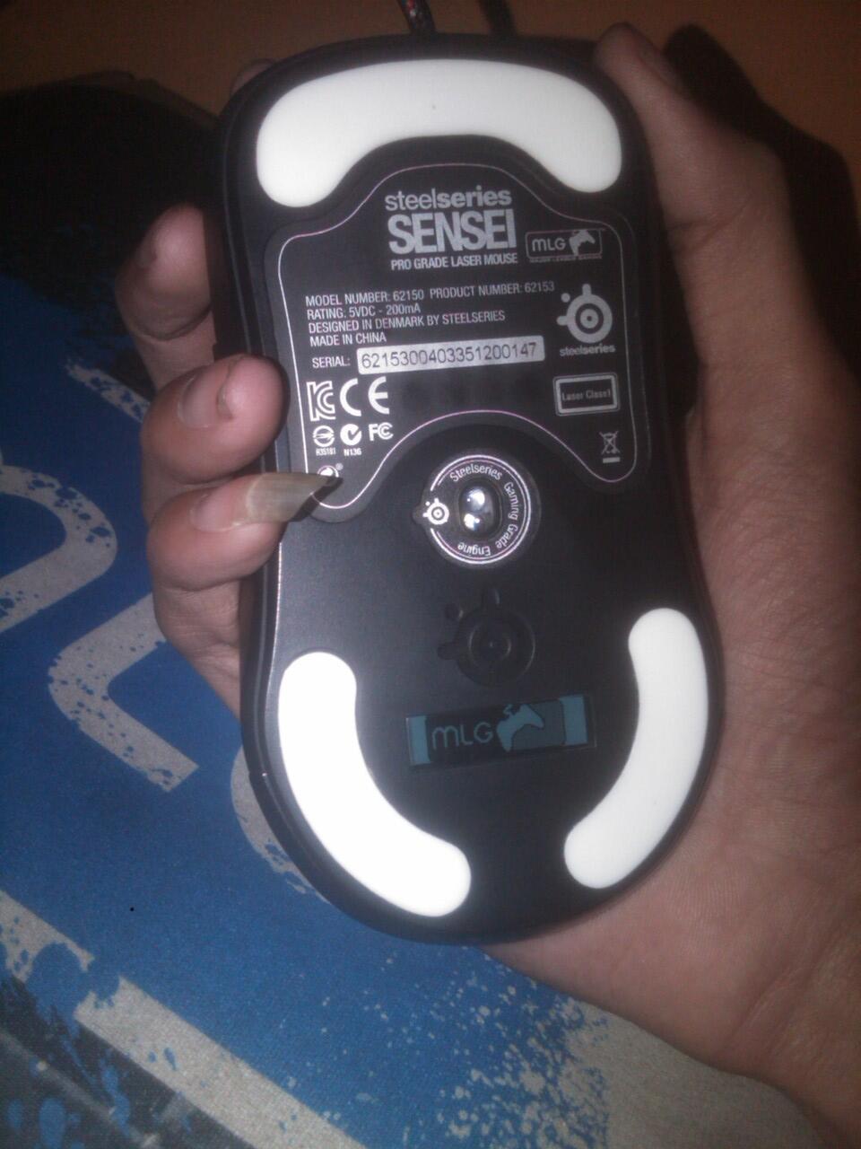 J> Mouse Sensei MLG 99 % Like New JAKARTA