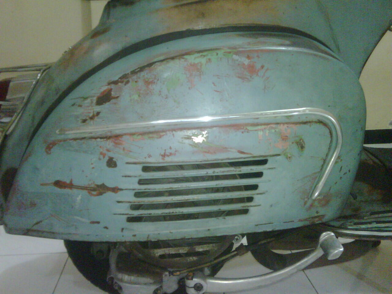Vespa super 69 orisinil yogyakarta