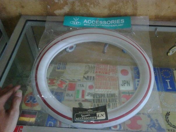 AKSESORIS VESPA LX DAN VESPA S SEPERTI ORI