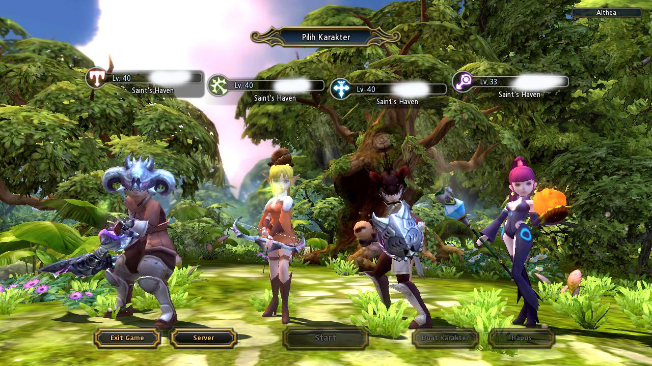 DIJUAL CEPAT CHAR DRAGON NEST INDO SERVER ALTHEA BANJARMASIN/BANJARBARU