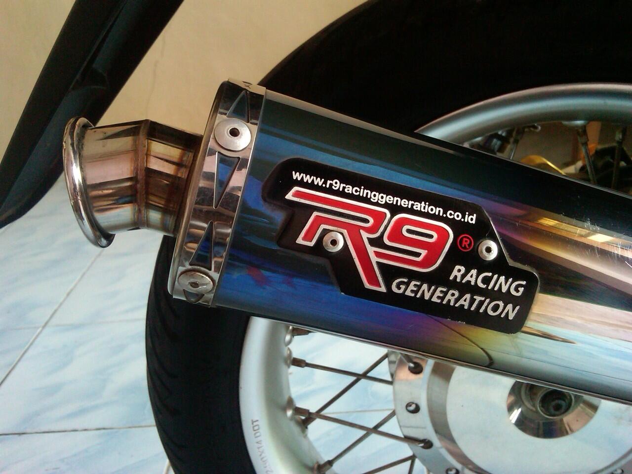 KNALPOT R9 VARIO TECHNO