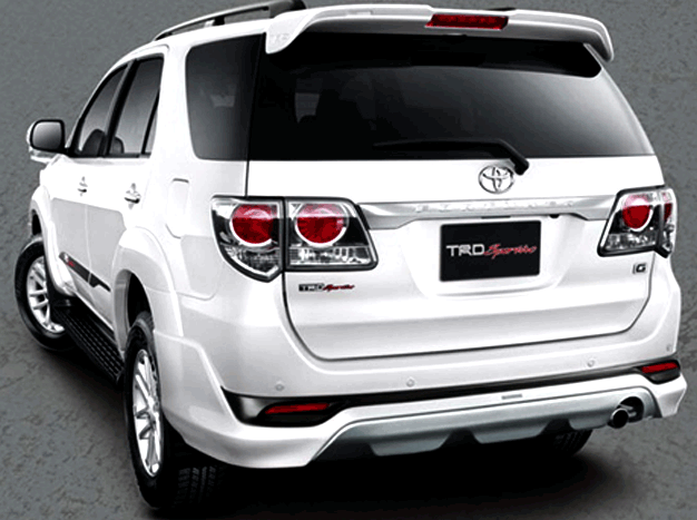 fortuner bensin TRD putih vin 2012 click for diskon