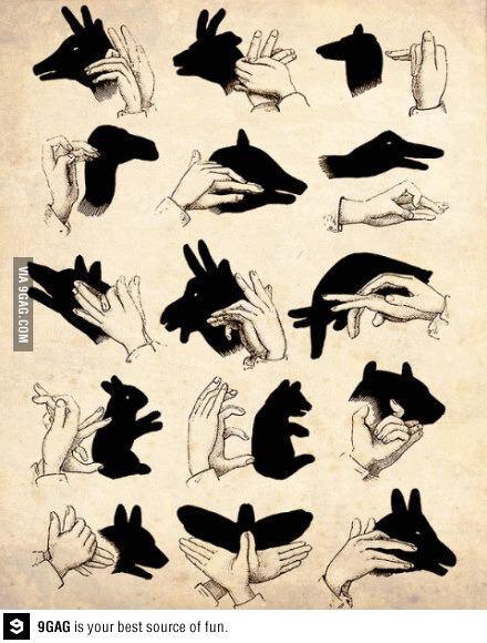 Nih gan Hand shadow