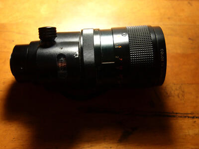 lensa manual cmount 17-102mm f2.0 bokehh pengguna mount m4/3 olympus panasonic canon