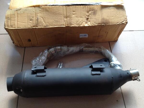 Jual cepat knalpot tsukigi mio like new