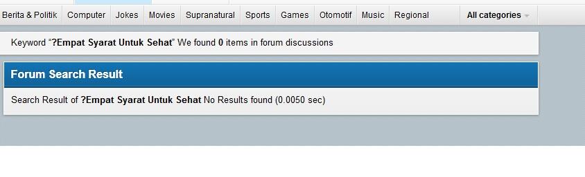 Empat Cara Untuk Sehat 