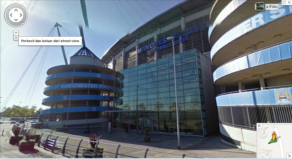 Penampakan Megahnya Stadion Klub Besar Eropa Melalui Google Street View