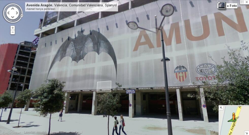 Penampakan Megahnya Stadion Klub Besar Eropa Melalui Google Street View
