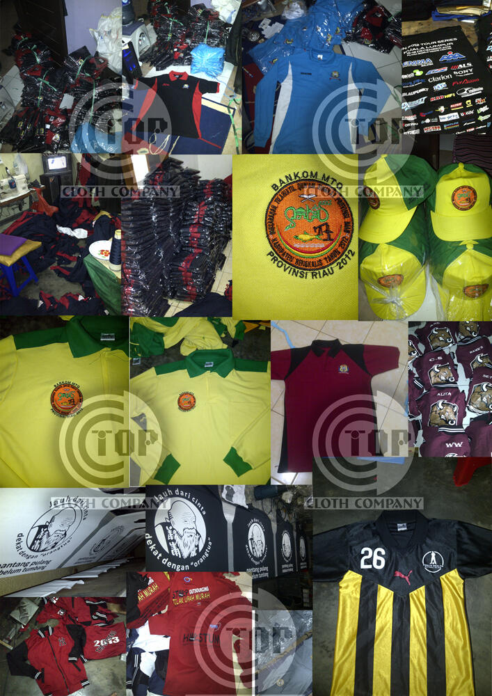 KONVEKSI KAOS JAKET KEMEJA TOPI TAS