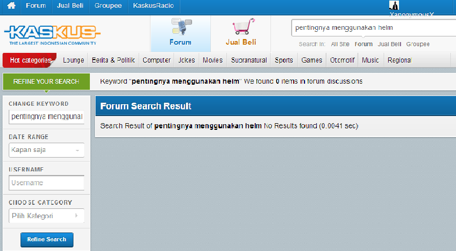 PENTINGNYA MENGGUNAKAN HELM