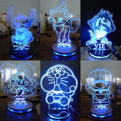 ★★★Lampu Hias, Lampu Tidur, Foto Hias, Souvenir, Hadiah Ulang Tahun, Bingkisan★★★
