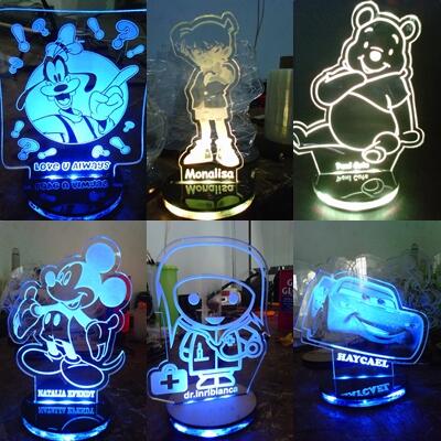 ★★★Lampu Hias, Lampu Tidur, Foto Hias, Souvenir, Hadiah Ulang Tahun, Bingkisan★★★