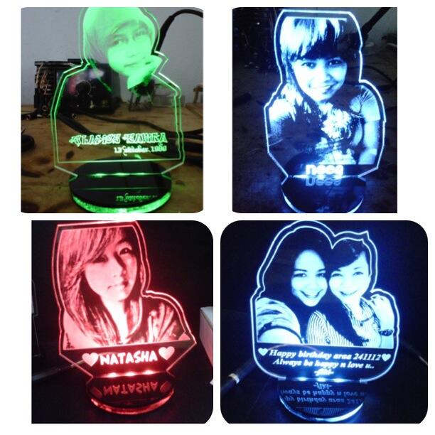 ★★★Lampu Hias, Lampu Tidur, Foto Hias, Souvenir, Hadiah Ulang Tahun, Bingkisan★★★