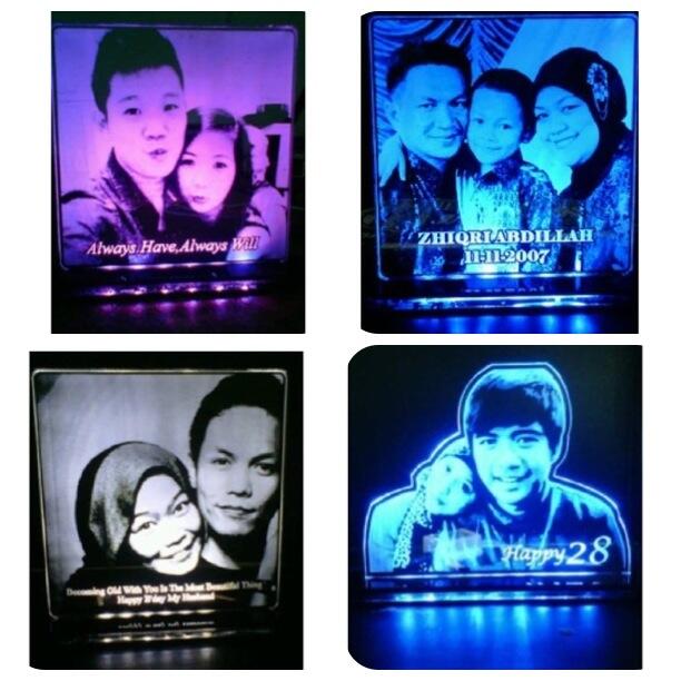 ★★★Lampu Hias, Lampu Tidur, Foto Hias, Souvenir, Hadiah Ulang Tahun, Bingkisan★★★