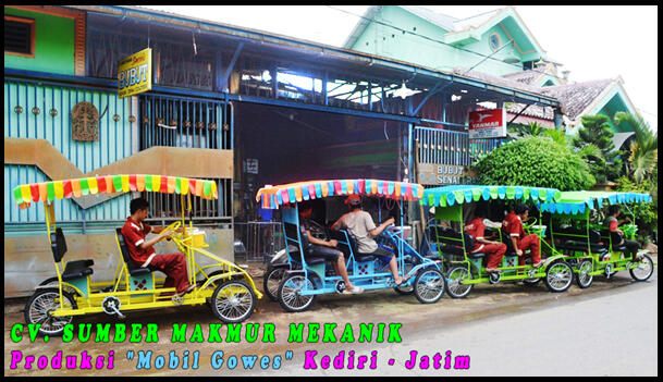 Mobil Gowes - Becak wisata - Becak Goes - Becak Cinta