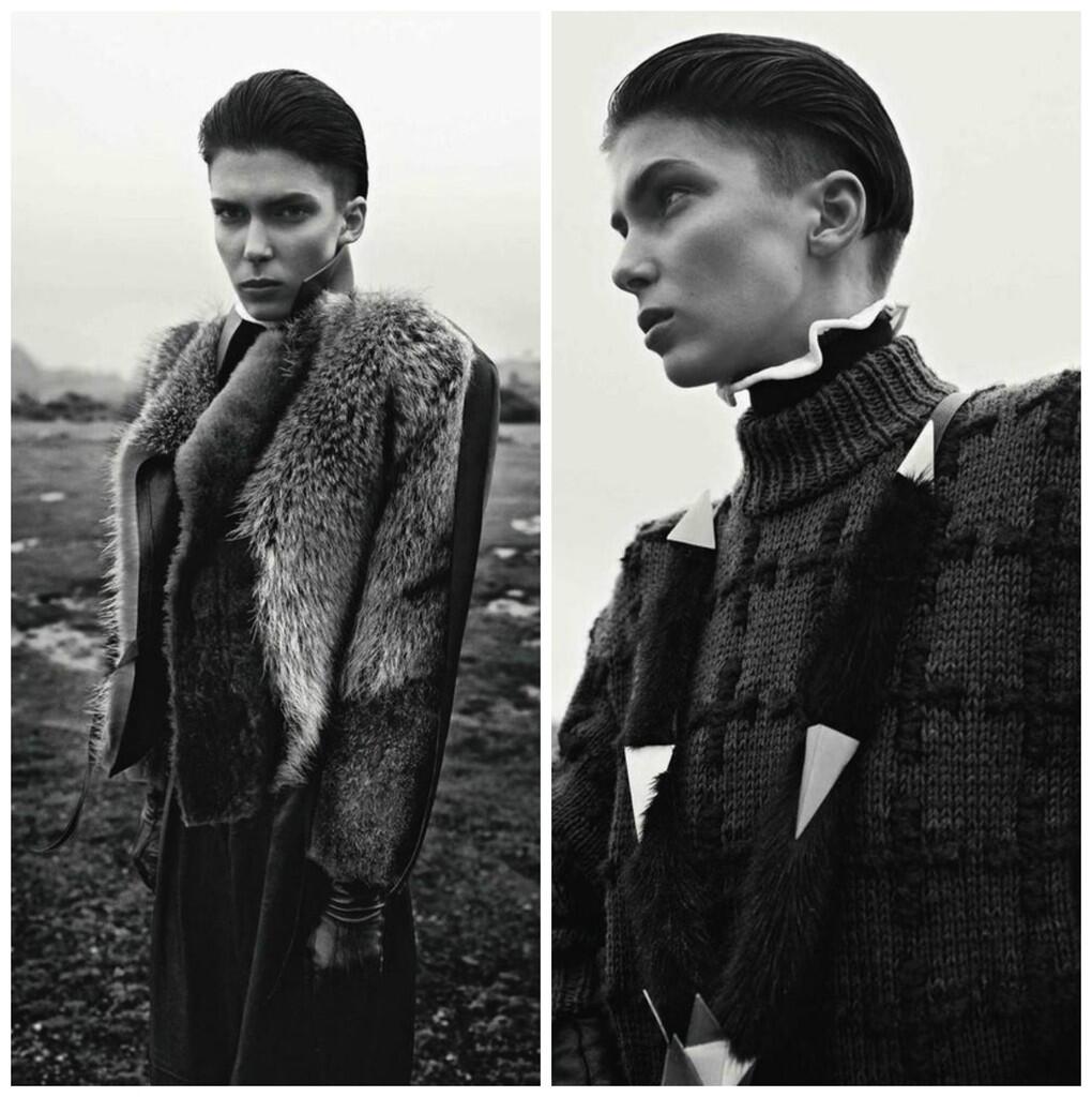 Model-Model Androgini Cantik New York Fashion Week, Gan!