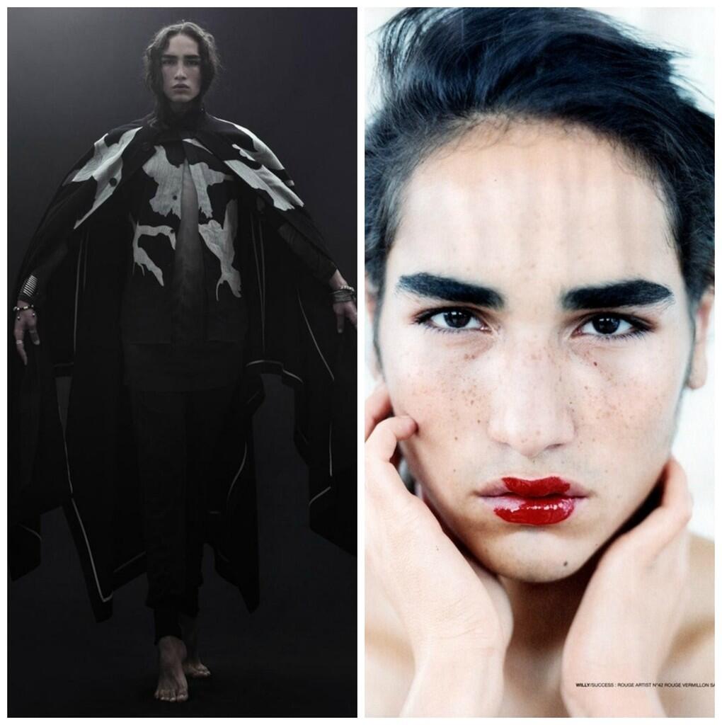 Model-Model Androgini Cantik New York Fashion Week, Gan!