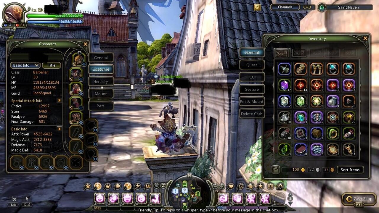 Sell char Barbarian+INQUISTOR+SELEANA .satu ID. Dragon Nest SEA Server HOLLYWOOD