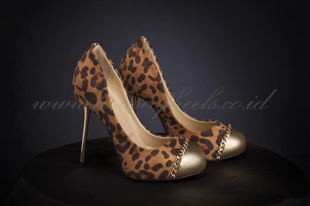 leopard heels dsw