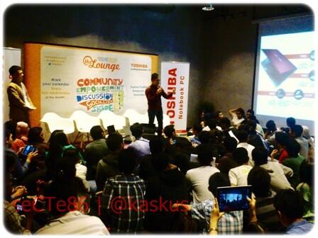 &#91;FR Toshiba&#93; Kaskus The Lounge With Toshiba