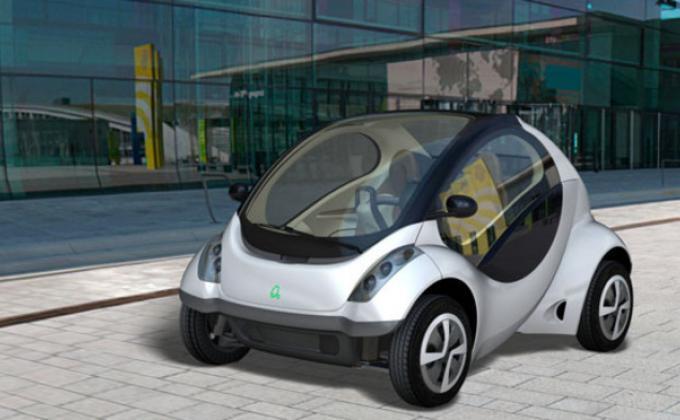 Ajaib! Mobil Listrik Ini Bisa Dilipat di Jalanan yang Sempit