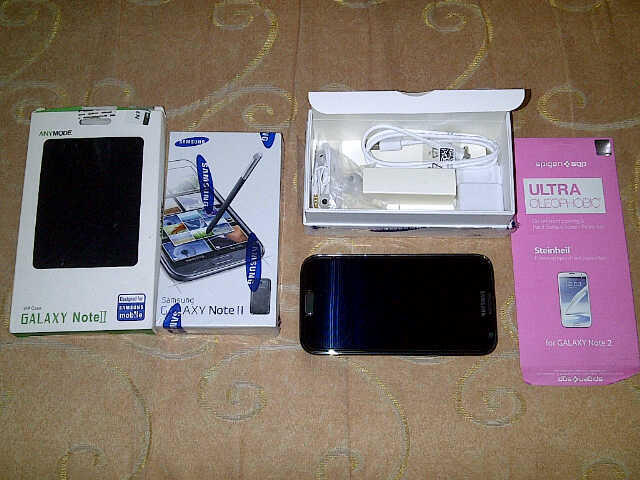 Samsung Galaxy Note II kondisi 99%..mulus..garansi sampai Nov 2013