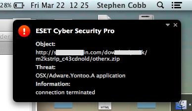 Mac OS X Trojan Adware.Yontoo Menyelinap ke Mac, Lewat codec palsu