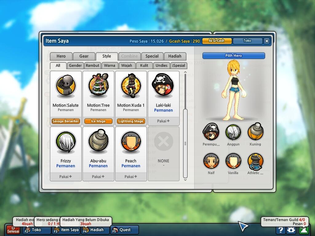 JUAL CHAR LOST SAGA MURAH!! ( 300RB )