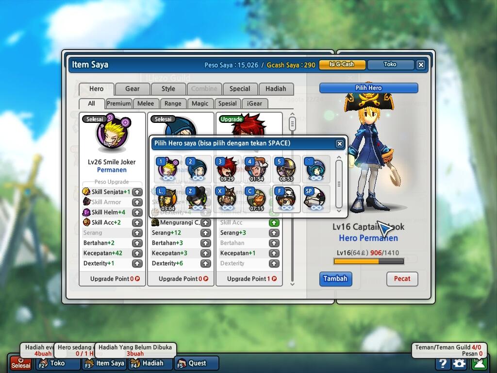 JUAL CHAR LOST SAGA MURAH!! ( 300RB )