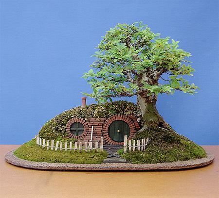 Bonsai Rumah Hobbit Yang Sangat Cantik With Pic 