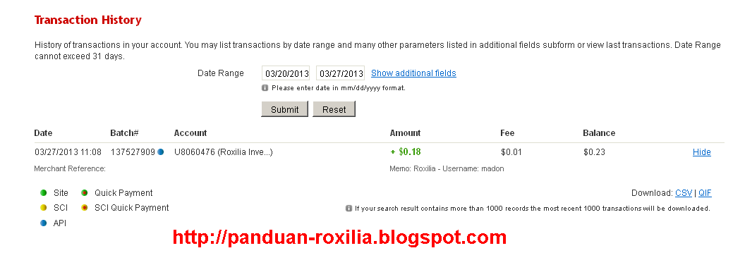 Panduan Roxilia Investments - Get $5 For Each Referral