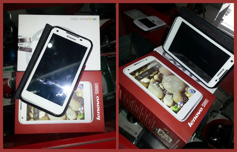 Lenovo S880 Phablet Android 4.0 3G Smartphone MURAH BANYAK BONUS BEKAS ARTIS