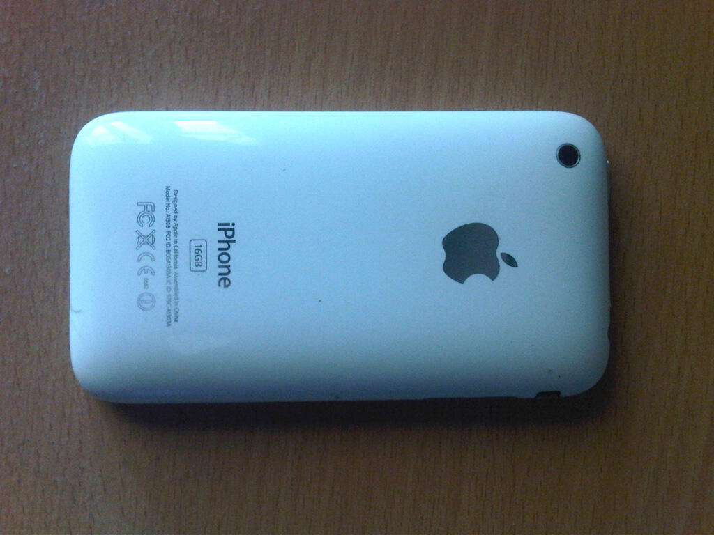 Iphone 3gs 16g White FU Solo (Batangan)
