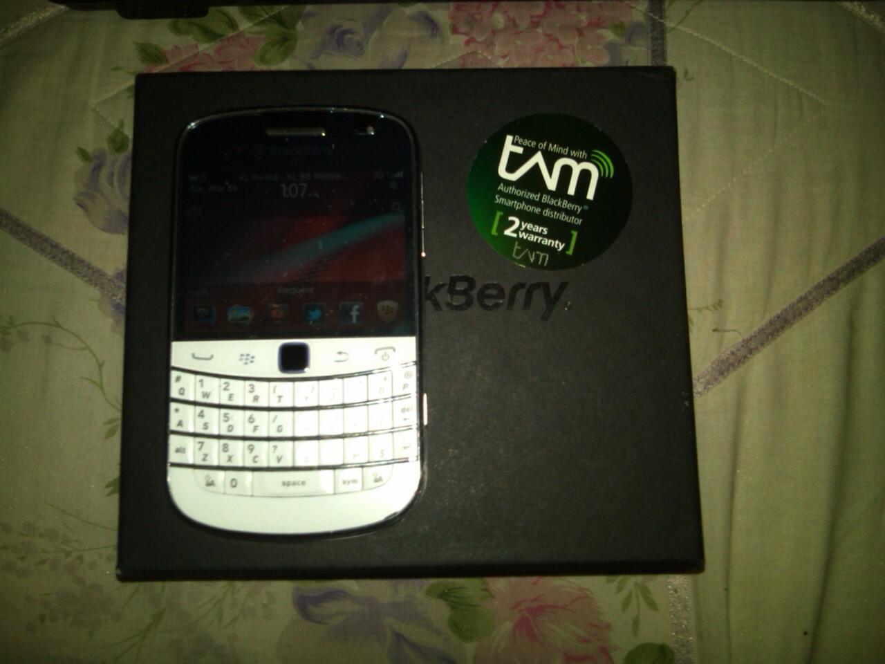 Blackberry Dakota White Ex. Garansi TAM Palembang