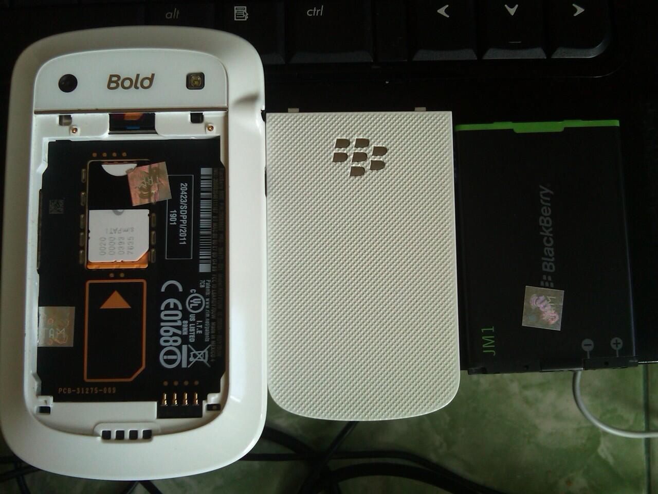 Blackberry Dakota White Ex. Garansi TAM Palembang