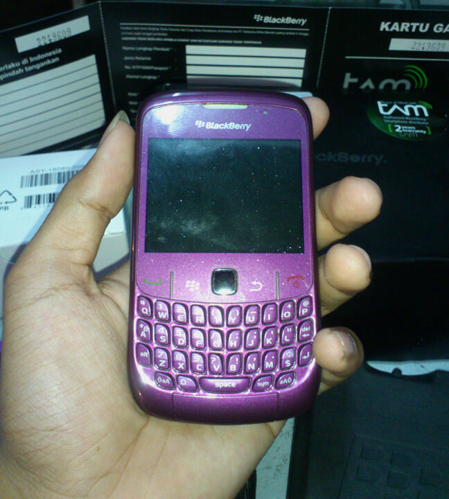 Dijual BB Gemini GSM masih Garansi TAM