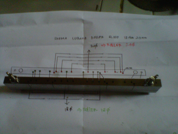 harmonika sloop 2in1 ukuran 18-20 (alat pembuat lubang di stik tamiya sloop)