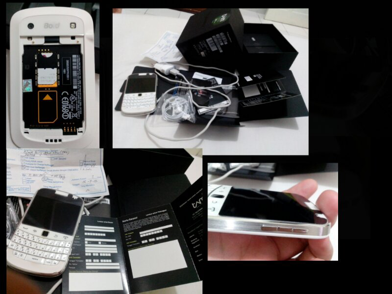 2nd Blackberry 9900 aka BB Dakota, white, garansi TAM panjang, kondisi TOP, muraahhh