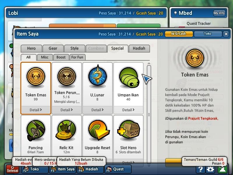 Lost saga | major kutip 1 |