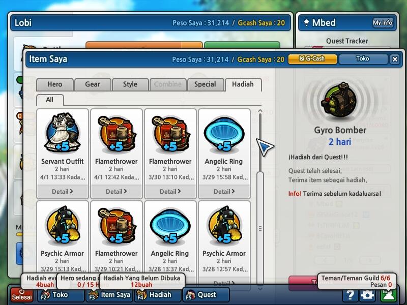 Lost saga | major kutip 1 |