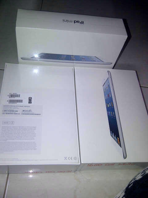 IPAD MINI WIFI + Cellular 16GB White BNIB
