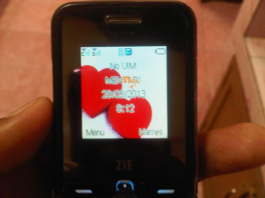Dijual ZTE H520 Dual ON GSM + CDMA lengkap fulset murah meriah