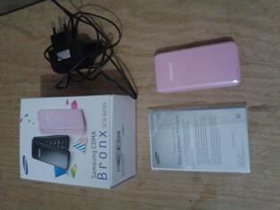 Samsung CDMA Bronx SCH-B299... Pink... Fulset... Garansi... Mulus