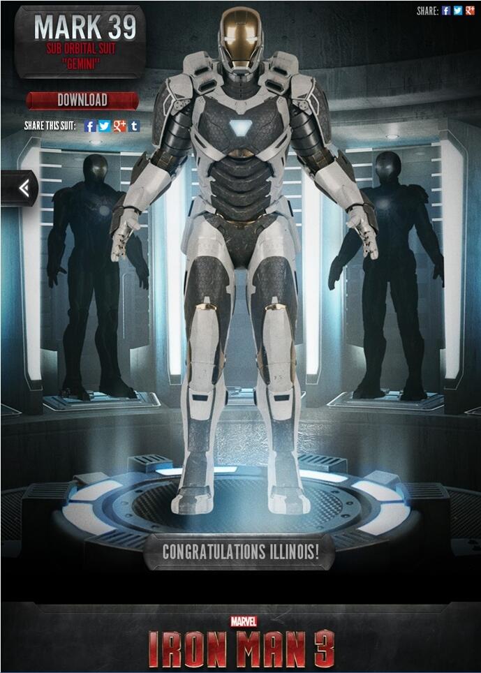 Beberapa Armor baru Iron Man yang bakal nongol di Iron Man 3