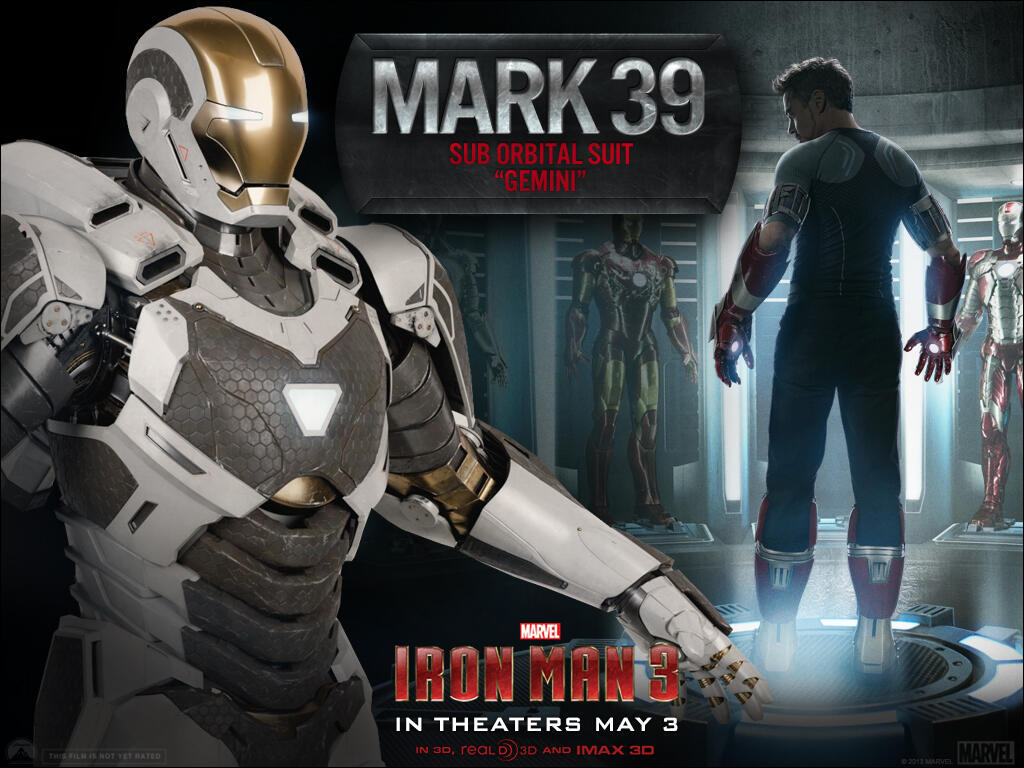 Beberapa Armor baru Iron Man yang bakal nongol di Iron Man 3